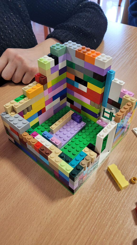 Lego w bibliotece