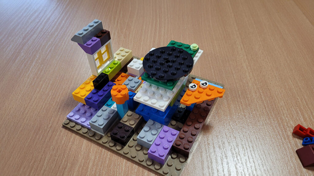 Lego w bibliotece