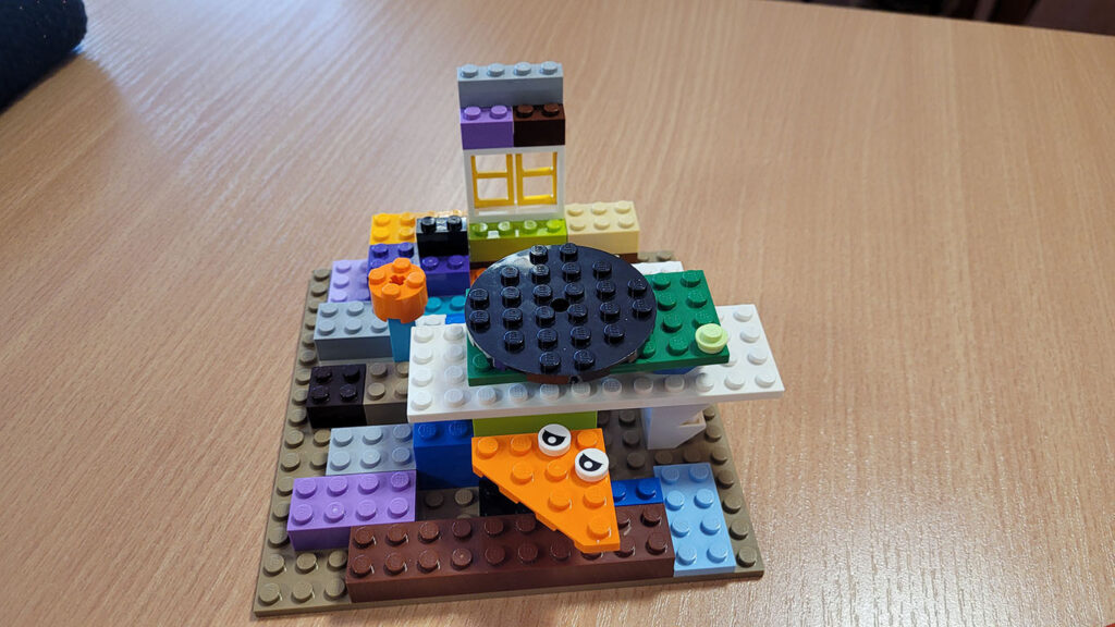 Lego w bibliotece