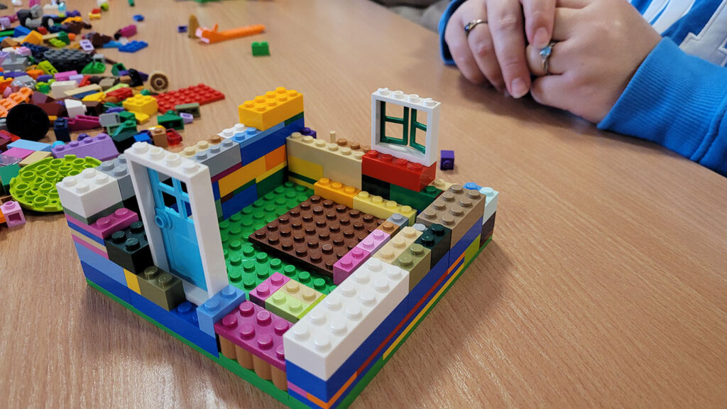 Lego w bibliotece