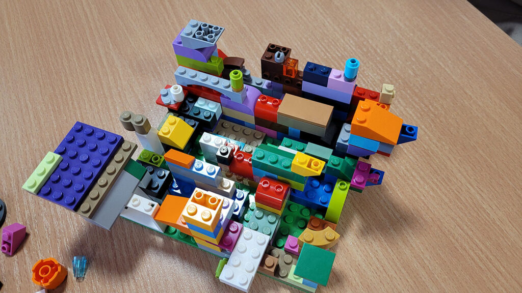 Lego w bibliotece