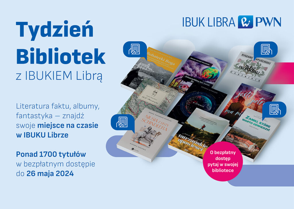 Tydzień Bibliotek z IBUKIEM Librą